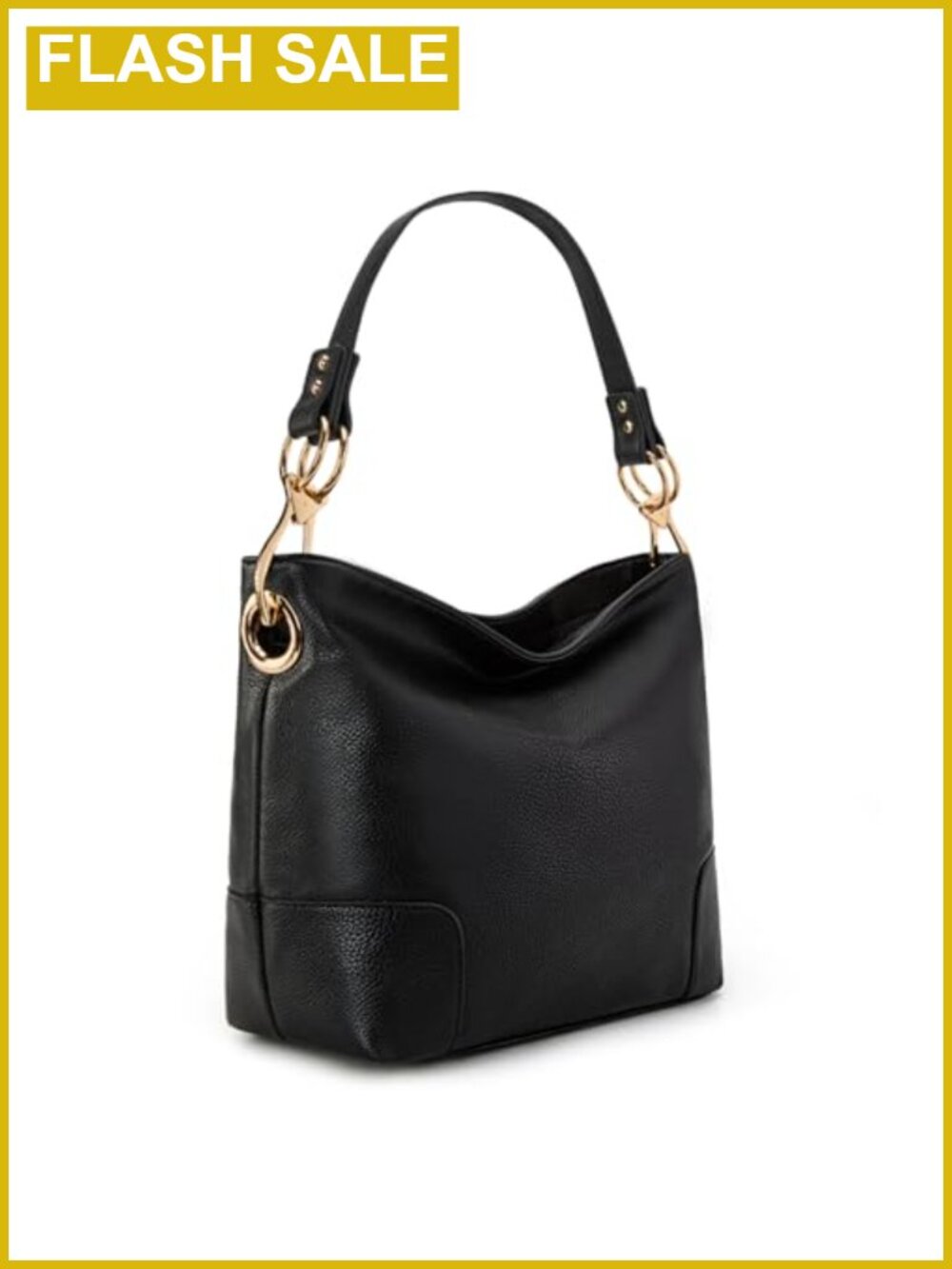 Faux Leather Hobo Bag for Women Top Handle Satchel Shoulder Purse